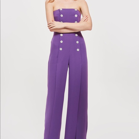purple jumpsuit